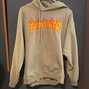 Grey Thrasher Hoodie